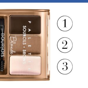 Brow Palette Sourcils - 01 Blonde – Image 4