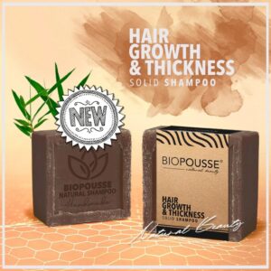 Biopousse Hair Growth & Thickness Shampoing Solide – Image 3
