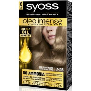 Syoss Oleo Intense - 7.58 Cool Beige Blond – Image 1