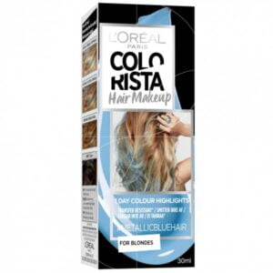 L'or?al Colorista Hair Make up coloration 1 jour MetallicBluehair 30ml – Image 1